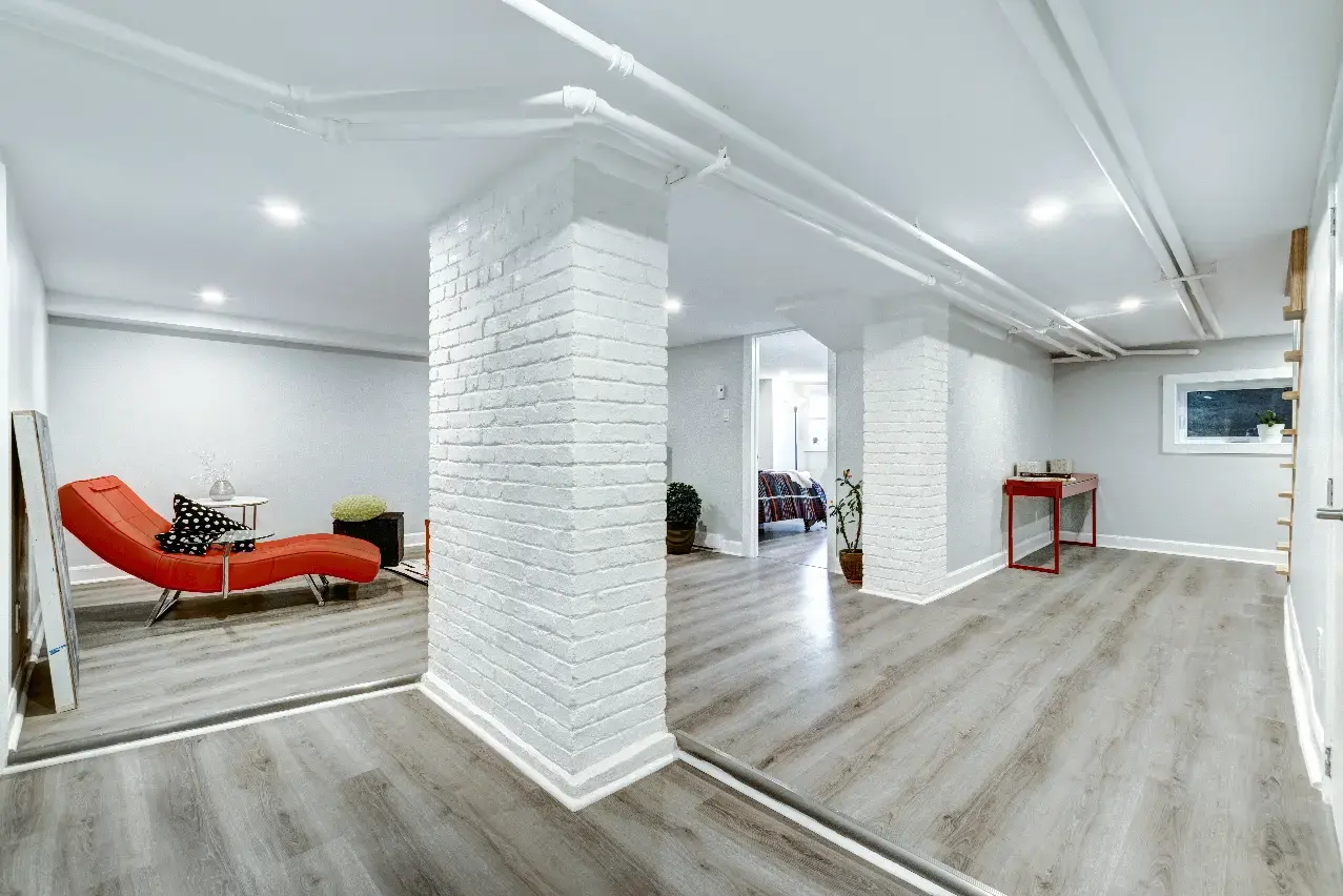 Basement Remodeling project in New York State